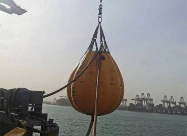 LOAD TEST FOR CRANE AT QINGDAO QQCT